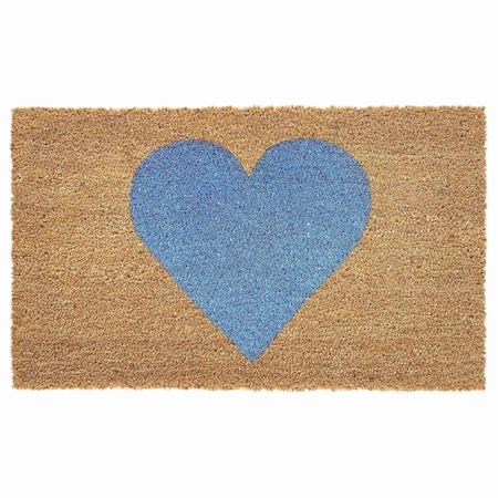 Calloway Mills Entrance Mat, Coir, Natural, Red 106701729